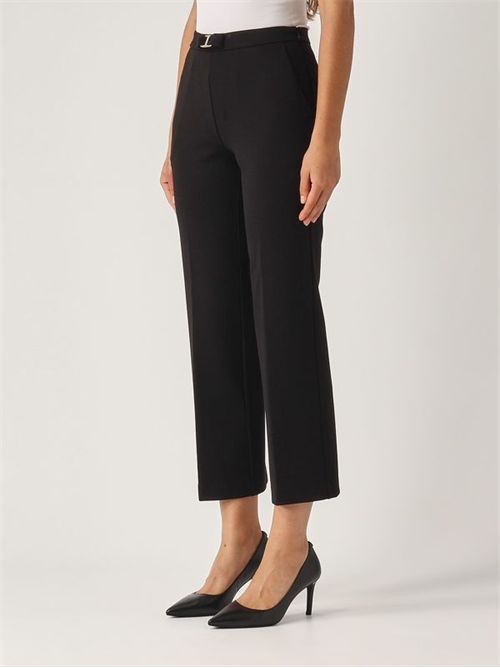 pantalone donna nero TWINSET | TT2048/00006